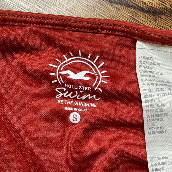 Hollister bikini bottoms burnt orange size small - Picture 4 of 4